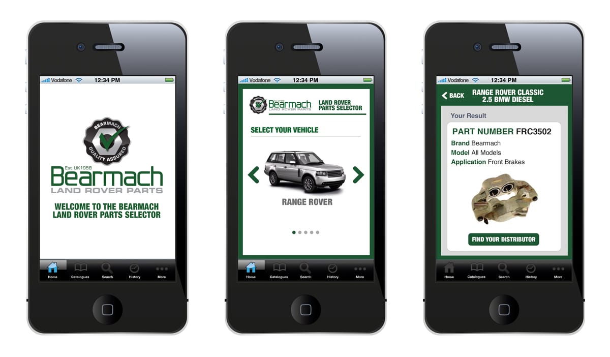 Bearmach Mobile app