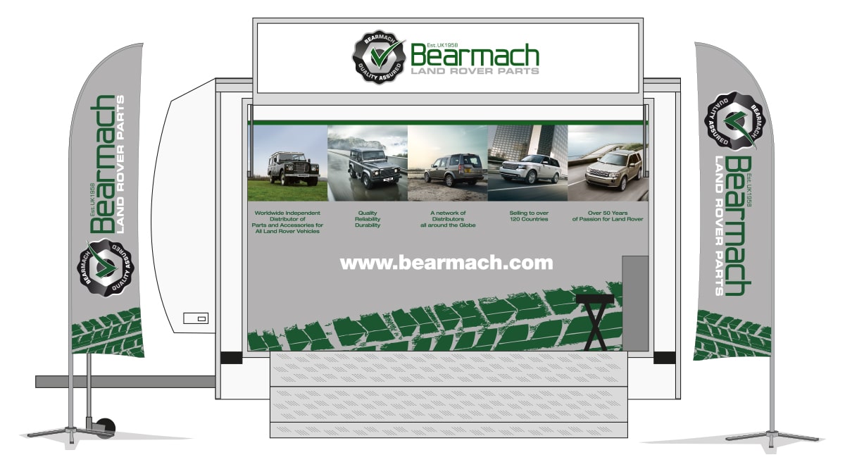Bearmach Exhibition Stand