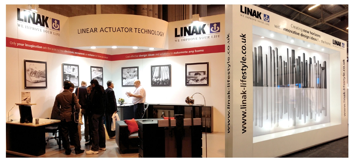 Linak Exhibition Stand