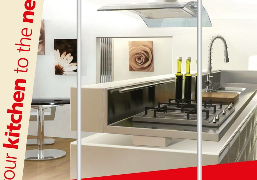 Linak kitchen display stand Portfolio Thumbnail