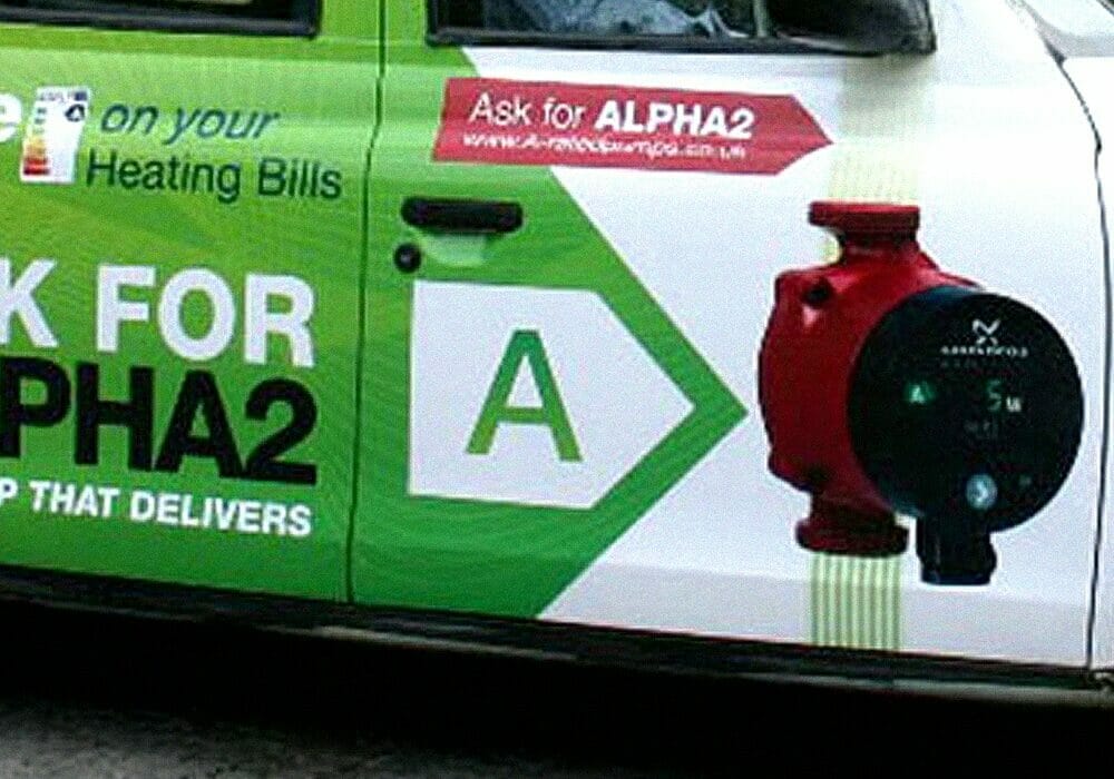Menu Grundfos Alpha2 Taxi Livery