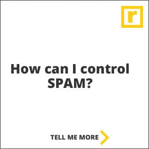 How can I control SPAM?