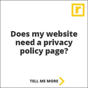 Does my website need a privacy policy page?