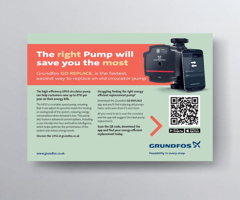 Grundfos UPS3 Go Replace Ad 1