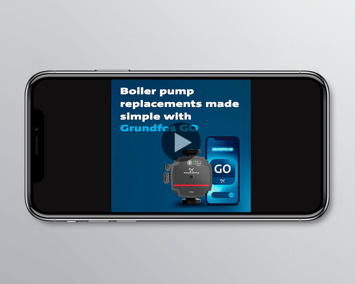 Grundfos DBS UPS3 Video Mockup