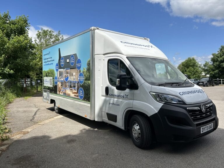 Grundfos DBS Demo Van Livery 3