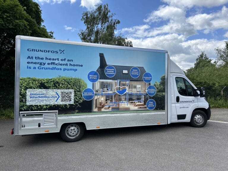 Grundfos DBS Demo Van Livery 2