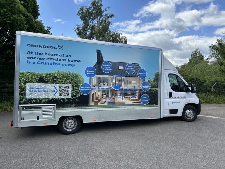 Grundfos DBS Demo Van Livery 1