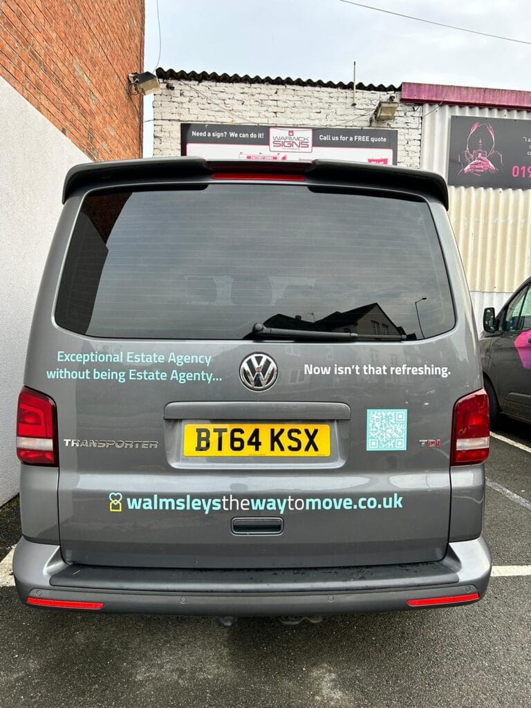 Walmsleys Van Livery 1