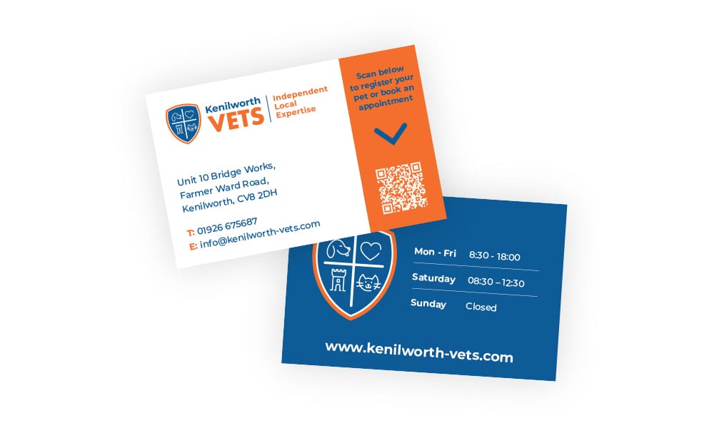 Rapchat-Kenilworth-Vets-Business-Cards-Image