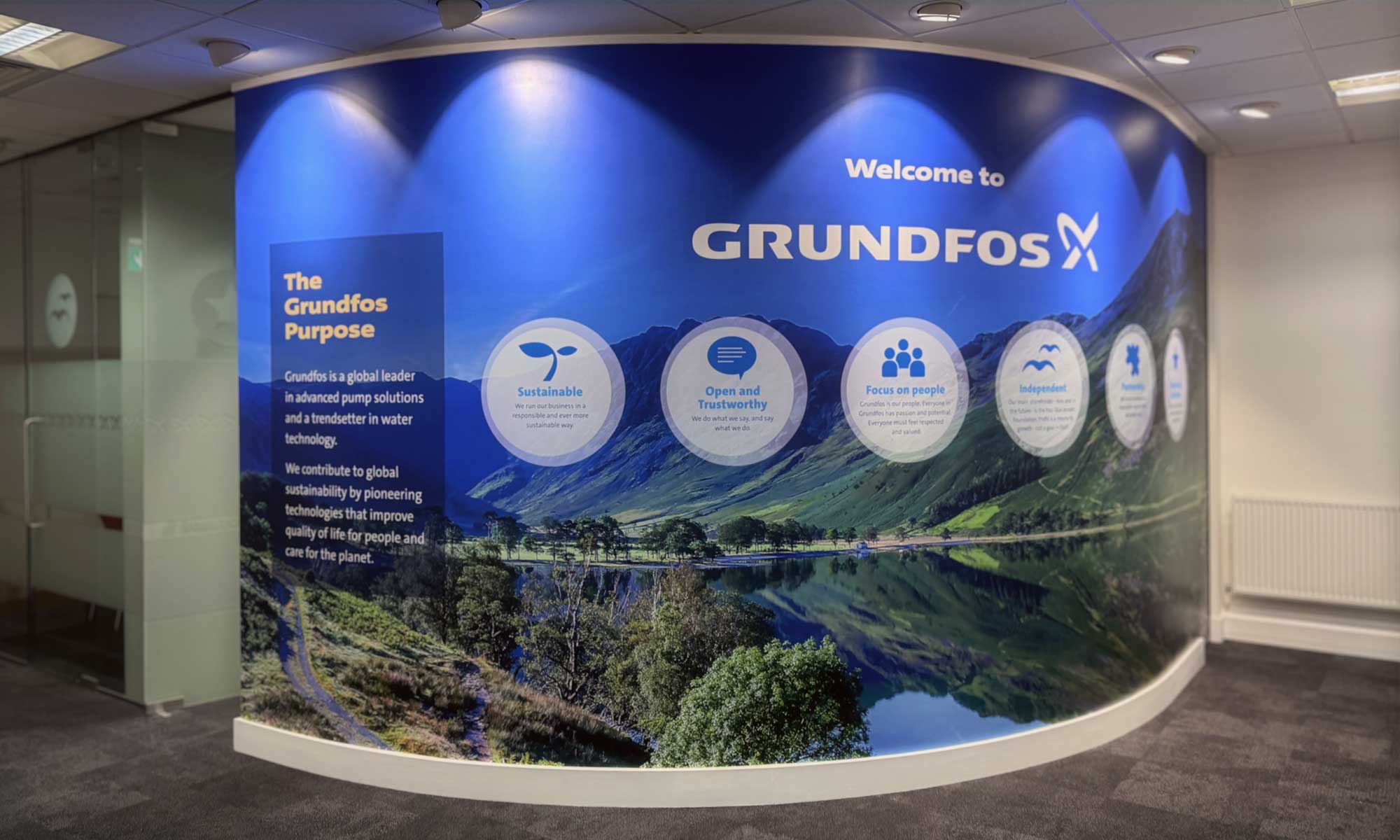 Rapchat-Grundfos-Wall-Graphics-Warrington-Full-Wall
